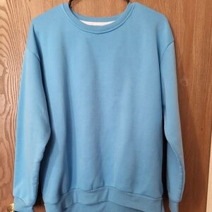 Blue Crewneck Sweatshirt